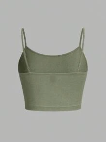 SHEIN EZwear 3入組性感休閒鎖骨背心上衣，夏天適用，修身版型 - 彩色 - 查看 11
