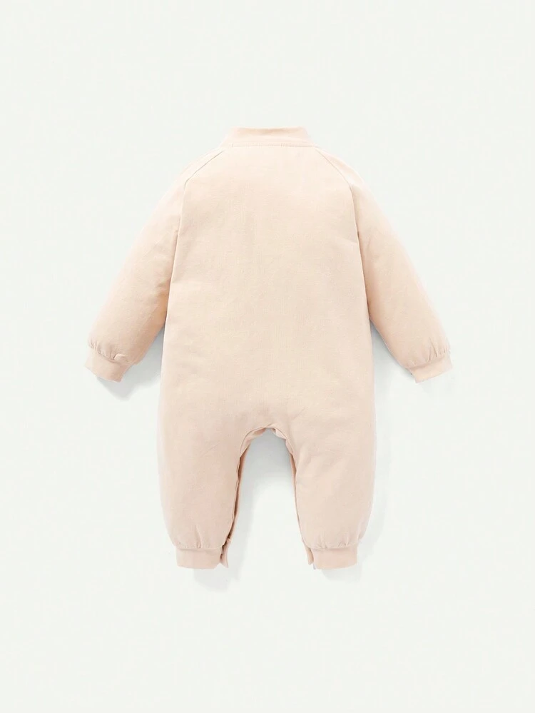 Baby Boy 2pcs Colorblock Raglan Sleeve Jumpsuit