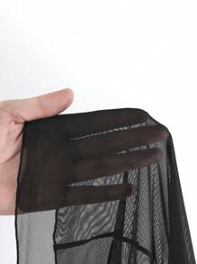 SHEIN Swim Frauen ohne Bügel Bikini-Badeanzug-Set mit Cover-Up Rock für Sommer Strandurlaub