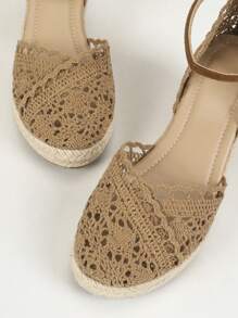 New Arrival Bestseller Vacation Style Comfortable Fashion Casual Slip-On Solid Color Women Wedge & Platform Sandals