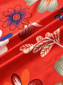 Breezaya Cộng với váy ren ren in hoa - Nhiều màu - Xem 4