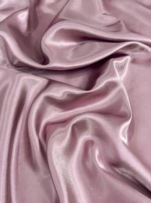 3pcs Solid Color Dusty Pink Satin Fitted Sheet Set Simulation Silk Fitted Sheet Set With 1pc Fitted Sheet+2pcs Pillow Case Without Filler, Modern Soft Bedding Set For Household Sheet Deep Pocket Up To 13.8 Inch Satin Pillowcase, Soft Breathable Wrinkle-Free Better For Sleep, Luxury Hotel Style, Gift For Mom Dad Friend Domitory Bedding Back School Bedding