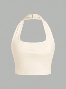 SHEIN EZwear 3入組時尚修身女式背心，帶背心適用於夏季 - 彩色 - 查看 5