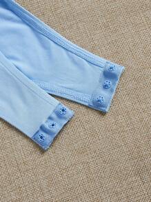 SHEIN EZwear 4 件套女士休闲简约风格度假紧身衣，适合夏季 - 彩色 - 查看 4