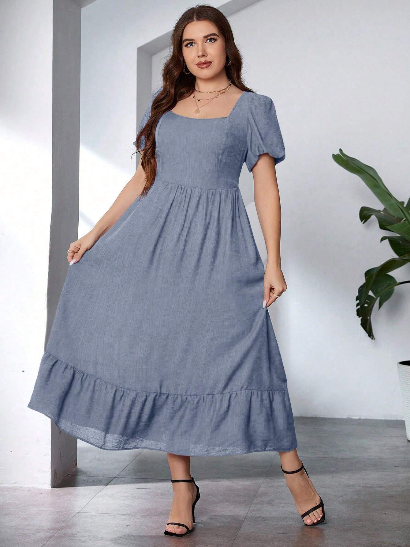 Vestito Lungo A Fascia Con Maxi Stampa Floreale Abito Casual Aperitivo Estate Evento In 6 Colori Ba177