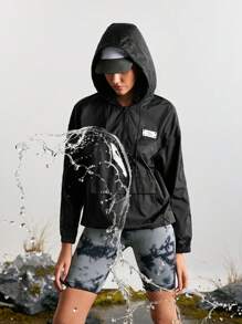In My Nature Women's Outdoor Sports Commuting Sun Protection Jacket With Hood, Waterproof, Lightweight And Breathable