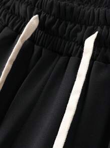 Men Summer Shorts, Simple Style With Letter Printed Pattern, For Travel, Vacation, Outdoor Activities, Fitness, Running, Etc.