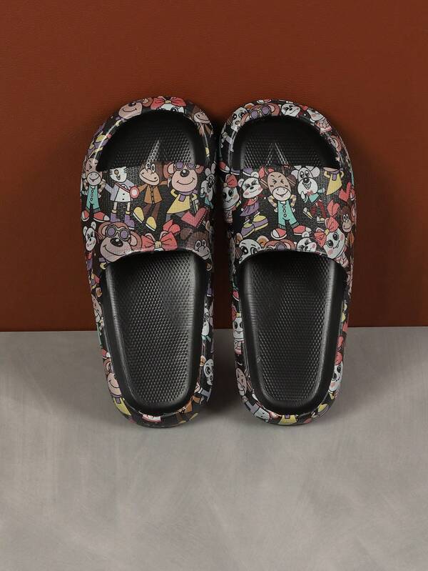 Stylish And Slip-Resistant Thick Bottom Ultra-Soft Open Toe Slippers For Women, Suitable For Indoor And Outdoor Use In Summer