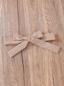 Young Girl 1pc Cartoon Astronaut & Moon Design Printed Basic Round Neck Puff Sleeve T-Shirt - Apricot - View 7