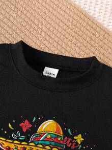 Baby Jungen lässig Kaktus & Essen Thema Kurzarm T-shirt & Shorts Outfits Set, Sommer