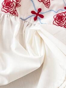 Soleia Blusa de tirantes holgada de verano para mujer con diseño de flores y cuello Halter con volantes y lazo en el cuello