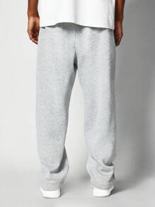 SUMWON Athletic Sweatpants Winter Training Jogger Collegiate Number Graphics Streetwear Fleece Exercise Workout Loungewear Comfortable Sports Bottoms