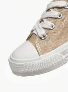 JNSQ Chaussures De Toile Vulcanisée À Coupe Basse Décontractée De Style Printemps/été De Base À La Mode Pour Enfants