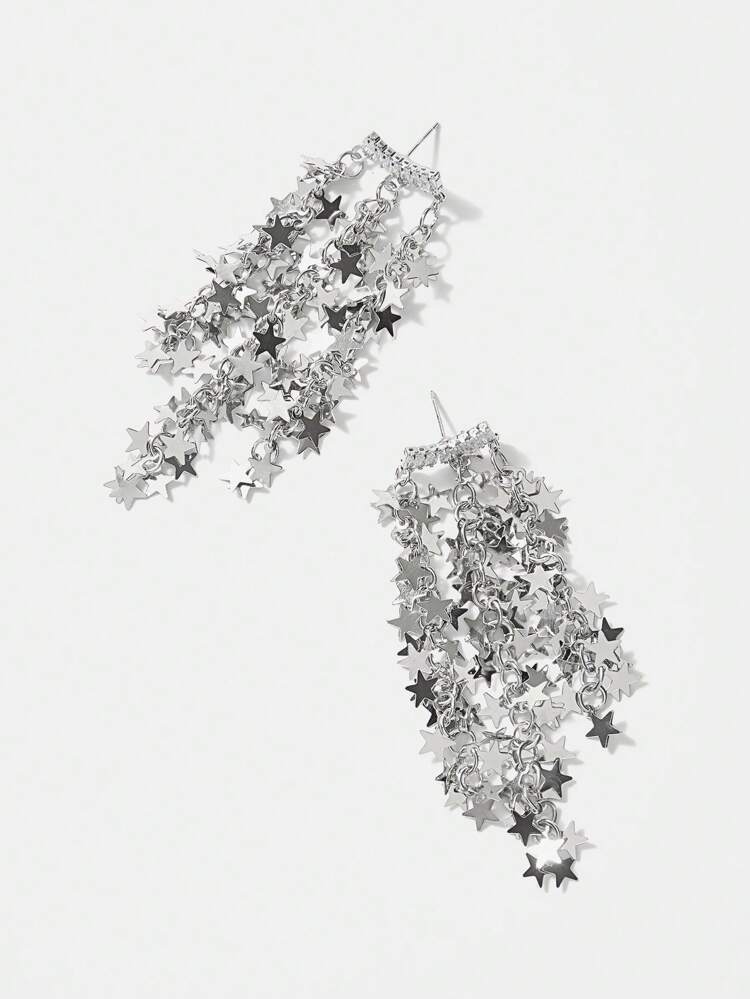 Women's Gorgeous Rhinestone Drop Earrings Suitable For Daily Party
