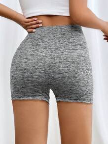 SHEIN PETITE Women 2-Piece High Waist Short Casual Everyday Leggings