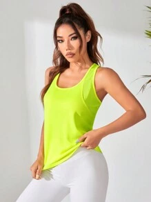 SHEIN Core Rhythm 3 pezzi Canotte sportive aderenti a collo rotondo