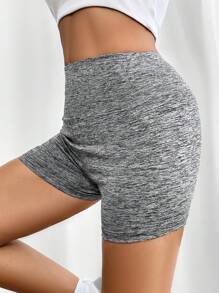 SHEIN PETITE Women 2-Piece High Waist Short Casual Everyday Leggings