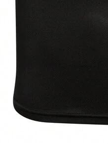 Gym Rark Boyfriend Style Men Summer Fashionable Casual Simple Sports Tank Top - Black - View 4