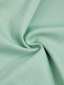 Mainfolk Easy-Care Men Business Woven Long Sleeve Shirt - Green - View 7