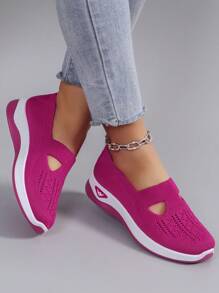STEPREACH Fall/Winter Women Comfortable, Breathable, Lightweight And Fashionable Casual Sports Shoes,Sneakers For Women - Hot Pink - View 5