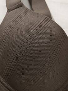 3 件套休闲柔软舒适宽肩带文胸，聚拢透气设计，带钢圈，日常百搭装 - 彩色 - 查看 3