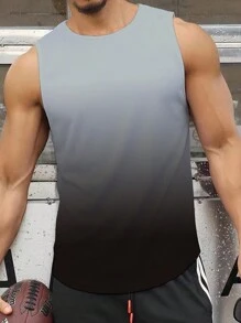 Manfinity Sport Corelite Boyfriend Style Men Summer Gradient Sport T-shirt Tank Top Workout Tops Basketball Jersey Boyfriend Style Men Kocham mojego chłopaka graphic Boyfriend Style Men T Shirt Boyfriend Style Men Joggers Workout Tops Gym Top Breathable
