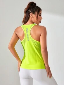 SHEIN Core Rhythm 3 pezzi Canotte sportive aderenti a collo rotondo