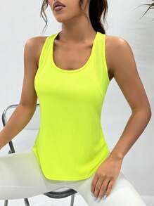 SHEIN Core Rhythm 3 pezzi Canotte sportive aderenti a collo rotondo
