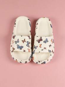 Women Plastic Slippers 2024 New Style Slippers Women Summer Home Couples Outdoor Bathroom Shower Anti-Skid Thick Bottom Slippers