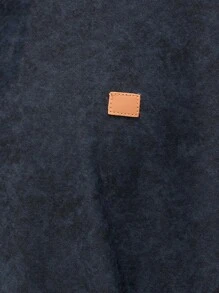 Claim Dot Men Summer Washed Casual Loose T-Shirt With Pattern Detailing