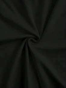 SHEIN EZwear 休闲简约骷髅尖叫印花短款背心 夏季紧身大码女式背心