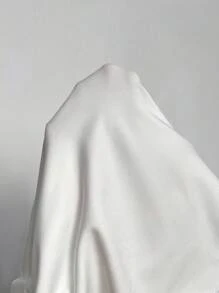 SHEIN Privé Talla grande Primavera/Verano Elegante Vacaciones Top de tubo decorado con volantes para mujeres