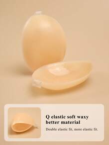 矽膠胸貼無痕內衣4入加厚3D拉皮矽膠婚禮胸墊