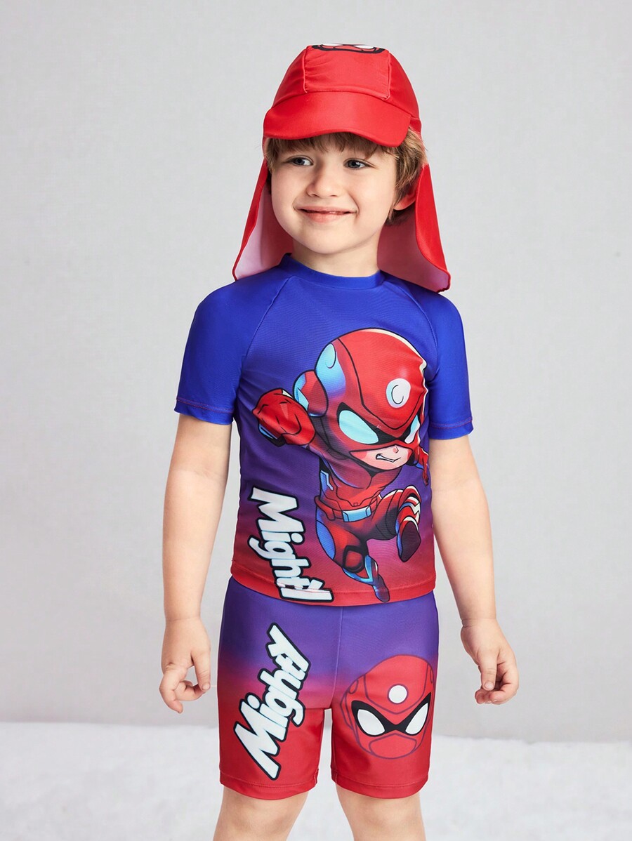 Jungen Badehose Otter Design - Schnelltrocknend Sommer