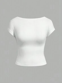 SHEIN EZwear Conjunto de 3 camisetas sin mangas para mujer de unicolor simples y versátiles, perfectas para el verano