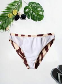 Surfspeed 男士加大尺碼時尚印花三角泳裤