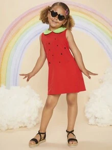 Mini mi Sandalias planas casuales de estilo bohemio para niños, perfectas para viajar y vacaciones - Negro - Ver 4