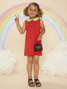 Mini mi Kinderen Kruisriem Open teen Platte sandalen