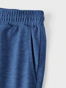 Manfinity Homme Shorts uomo a righe solide con coulisse e tasche per lestate