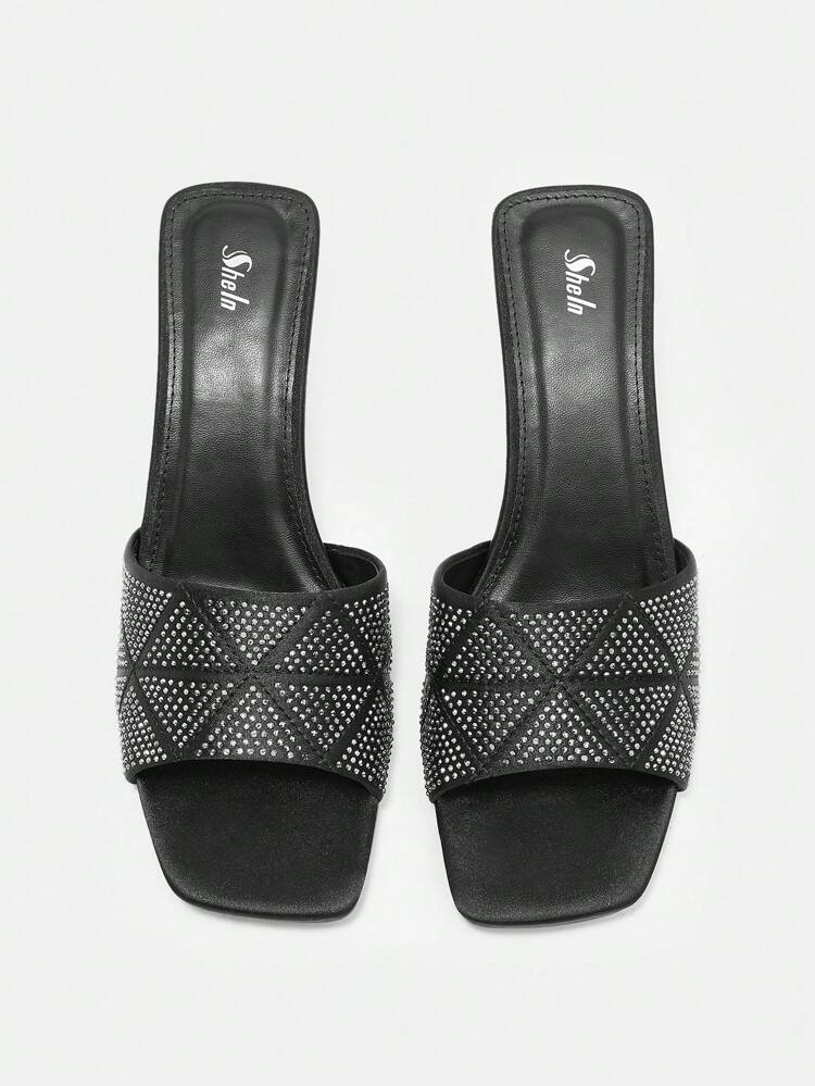 Women's Fashion Solid Color High Heel Sandals