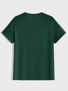 EURMUSE Men's Summer Sporty Casual Round Neck Short Sleeve T-Shirt - Multicolor - View 8