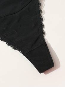 1pc Sexy Lace Splicing Women Body Shaping Shapewear Panty
