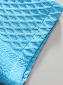 Manfinity Homme 男士度假休闲风格提花针织短袖衬衫和短裤套装，适合夏威夷海滩度假、音乐节和日常穿着。送给男朋友或老公的绝佳礼物，舒适装扮