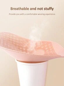 Sujetador tipo bralette de una sola pieza para mujer con forma de ala, transpirable y cómodo