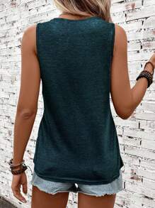 LONESS Summer Casual Figure Graphic Loose Fit Tank Top