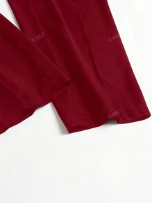 EARO Women's Solid Color Casual Daily Wear Spring/Summer Long Pants