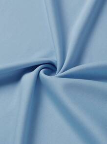 Manfinity Dauomo Men Fashionable Summer Printed Crewneck Casual T-Shirt - Baby Blue - View 4