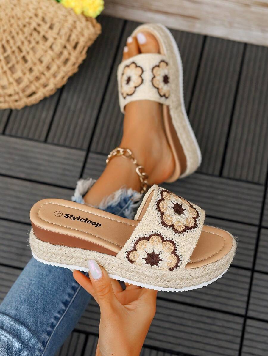 Summer's New High-end Thick-soled Sandals For Women, Non-slip, Casual, Versatile Platform High Heels, Women's Sandals