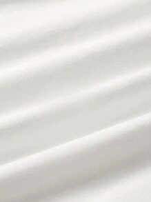 Cozy Pixies Bộ đồ liền thân 3 món cổ tròn không tay dệt kim mềm mại, thoải mái, thân thiện với da cho bé trai - trắng - Xem 6