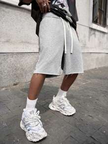 PAVTROS Men's Floral Jacquard Drawstring Waist Pocket Casual Shorts Men's Shorts For Men, Men's Summer, Hip-Hop Street, Boy Friend Gifts, Streetwear Men